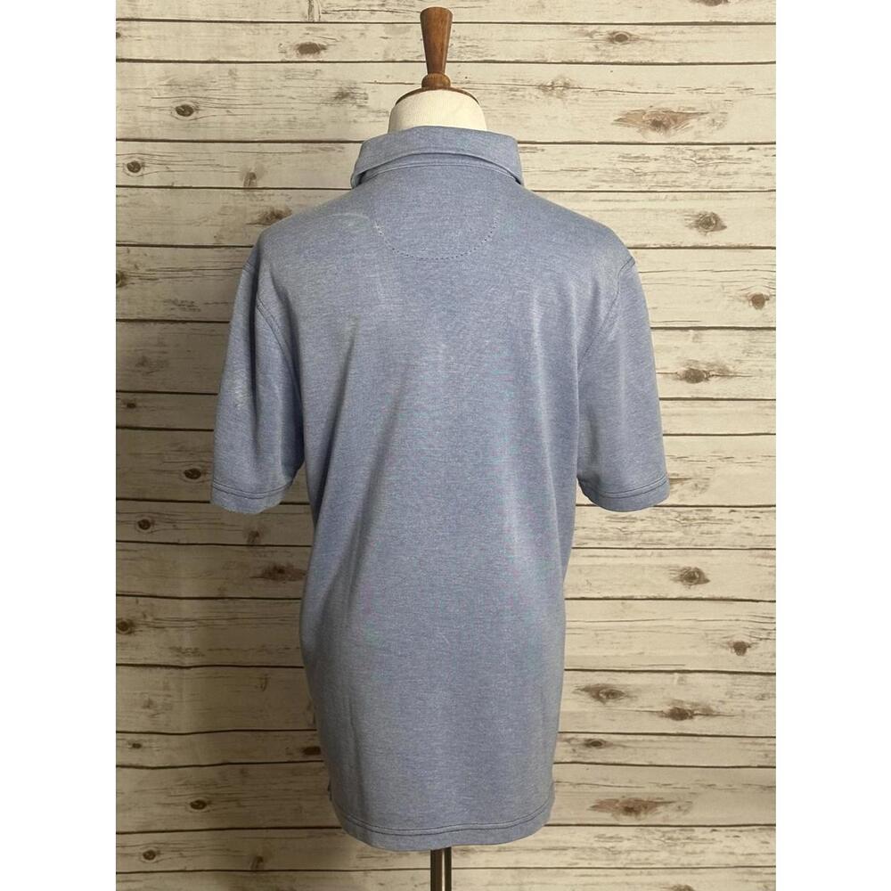 Nat Nast classic denim blue polo shirt Size Medium - Picture 6 of 7